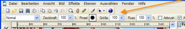 Pinselgröße